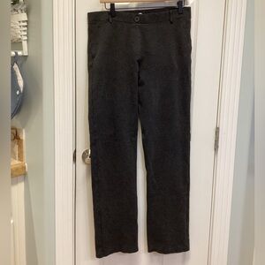 Betabrand  large women’s Heathered dark gray pull on pant professional career